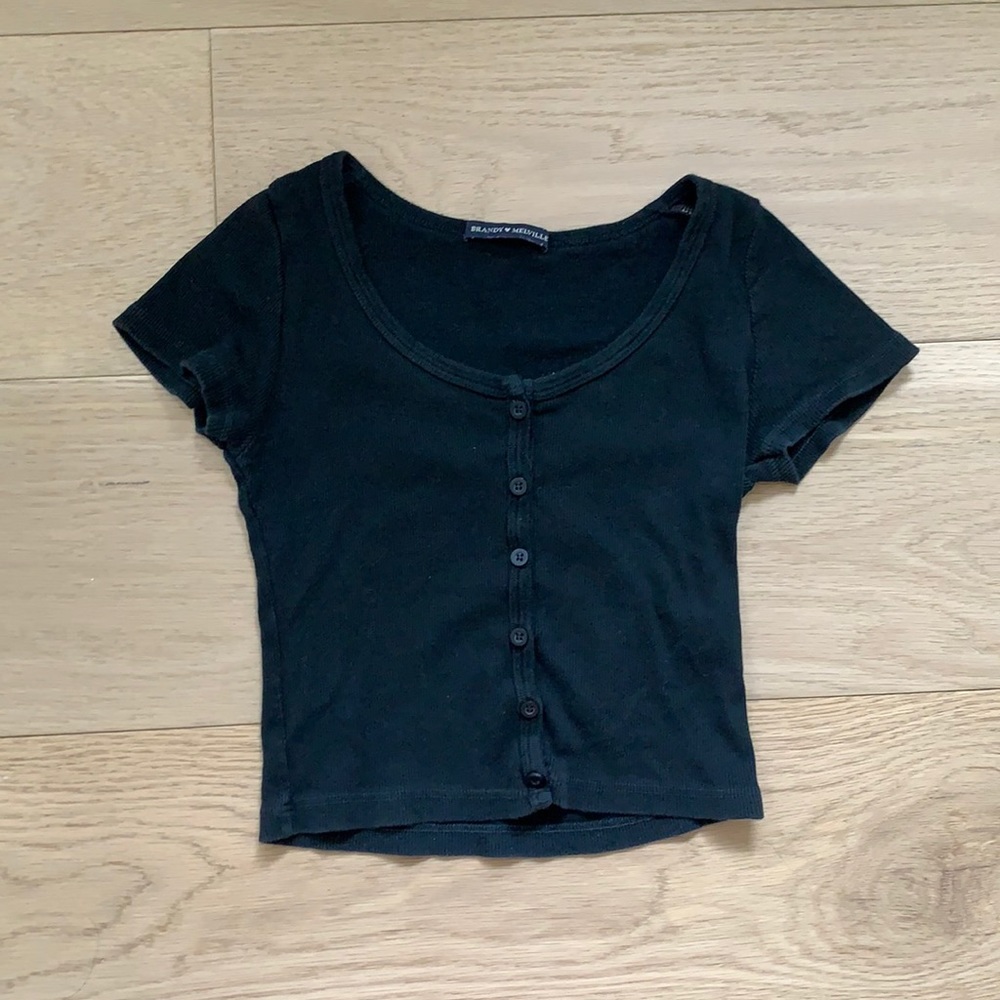 Brandy Melville Button Up Top